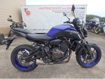 Çàêàçàòü èç ßïîíèè ìîòîöèêë Yamaha MT-07A / FZ07A 2018 ôîòî 7