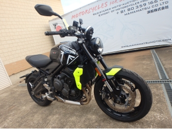 Çàêàçàòü èç ßïîíèè ìîòîöèêë Triumph Trident 660 2024 ôîòî 7