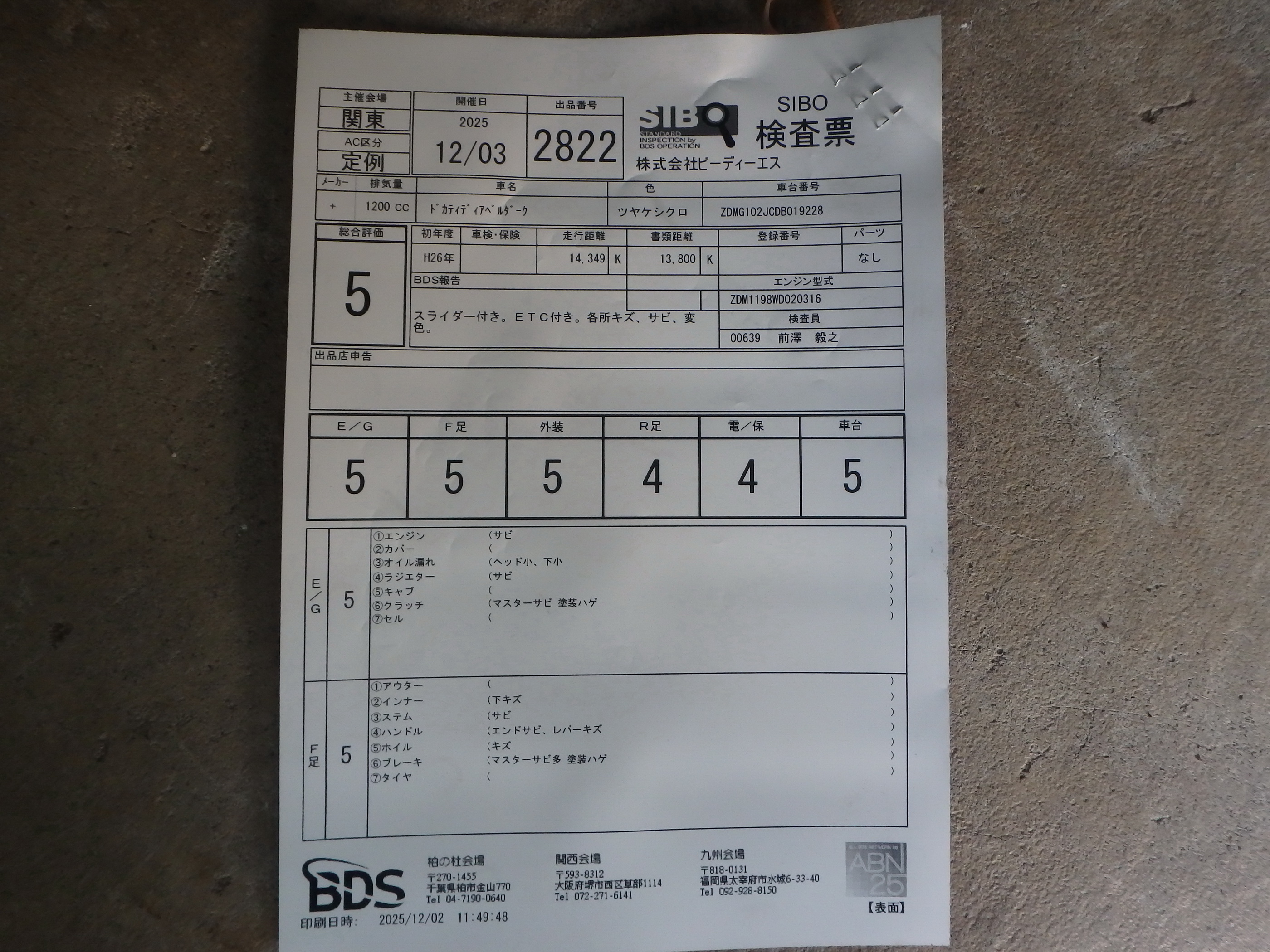 Buy bike Ducati Diavel Dark 2013 ôîòî 5