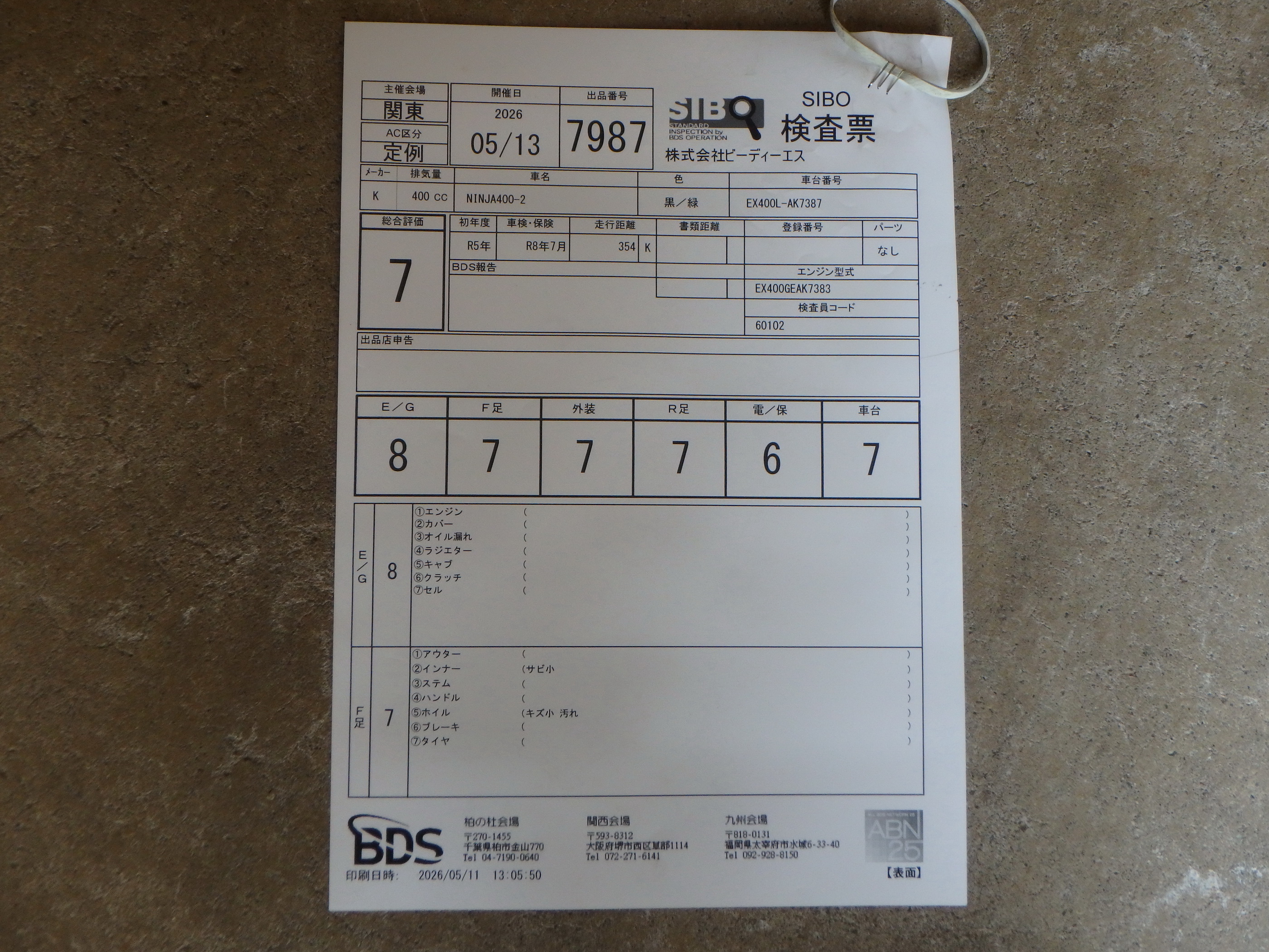 Buy bike Kawasaki Ninja400-2 2023 ôîòî 5