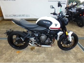 Çàêàçàòü èç ßïîíèè ìîòîöèêë Triumph Trident 660 2021 ôîòî 8
