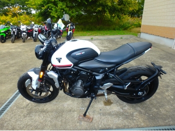 Çàêàçàòü èç ßïîíèè ìîòîöèêë Triumph Trident 660 2021 ôîòî 12