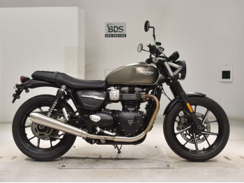Çàêàçàòü èç ßïîíèè ìîòîöèêë Triumph Street Twin 2021 ôîòî 2
