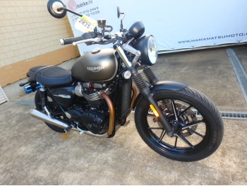 Çàêàçàòü èç ßïîíèè ìîòîöèêë Triumph Street Twin 2021 ôîòî 7