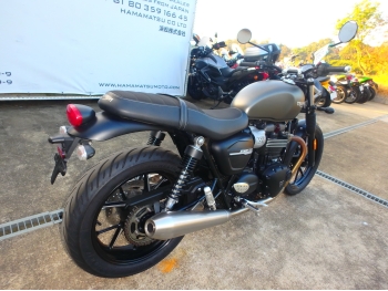 Çàêàçàòü èç ßïîíèè ìîòîöèêë Triumph Street Twin 2021 ôîòî 9