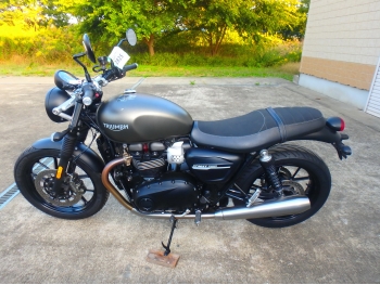 Çàêàçàòü èç ßïîíèè ìîòîöèêë Triumph Street Twin 2021 ôîòî 12