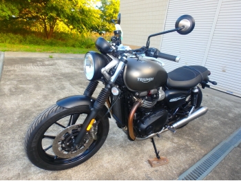 Çàêàçàòü èç ßïîíèè ìîòîöèêë Triumph Street Twin 2021 ôîòî 13