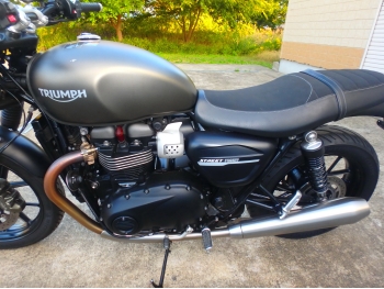 Çàêàçàòü èç ßïîíèè ìîòîöèêë Triumph Street Twin 2021 ôîòî 15