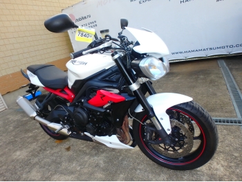 Çàêàçàòü èç ßïîíèè ìîòîöèêë Triumph Street Triple 675R 2015 ôîòî 7