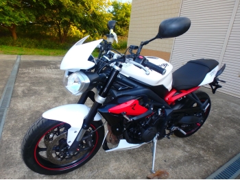 Çàêàçàòü èç ßïîíèè ìîòîöèêë Triumph Street Triple 675R 2015 ôîòî 13
