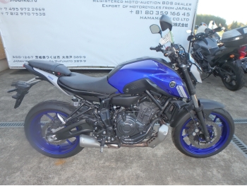 Çàêàçàòü èç ßïîíèè ìîòîöèêë Yamaha MT-07A-2 FZ-07A-2 2021 ôîòî 8