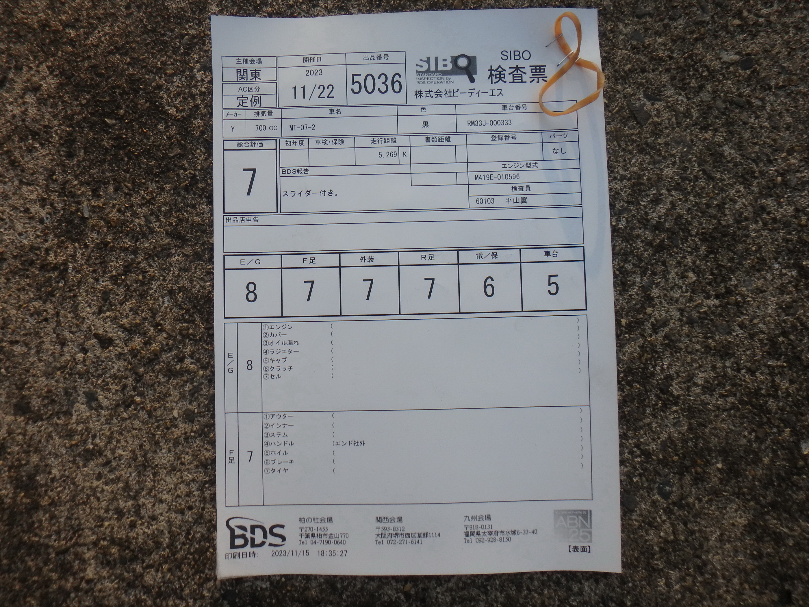 Buy bike Yamaha MT-07A-2 ABS FZ-07A 2021 ôîòî 5